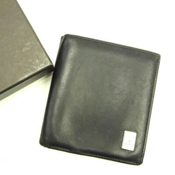 Gucci bifold Wallet black leather - Picture 1 of 6